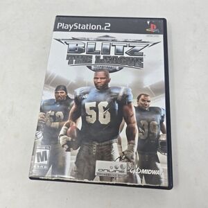 Blitz The League Sony PlayStation 2 PS2 Midway Sports Football Game 2005